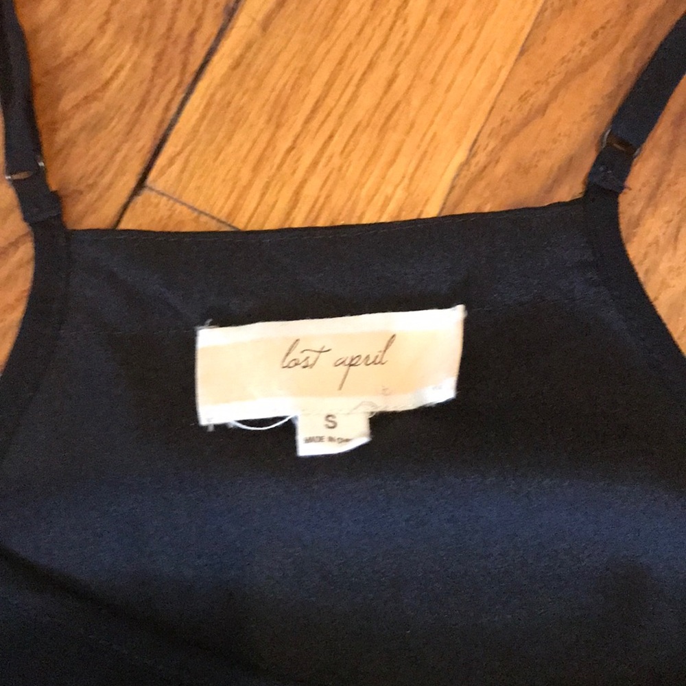 Black Jumpsuit- Lost April brand size small - Picture 3 of 3